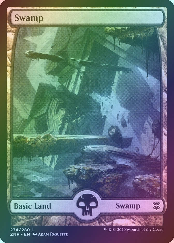 Swamp (ZNR) (274) / Foil