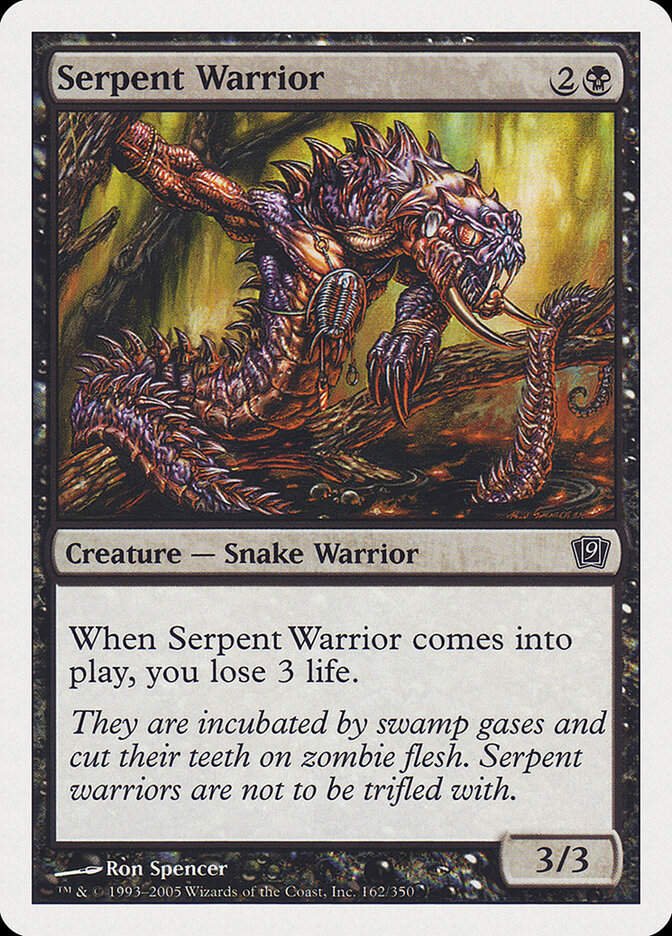 Serpent Warrior (9ED) (162)