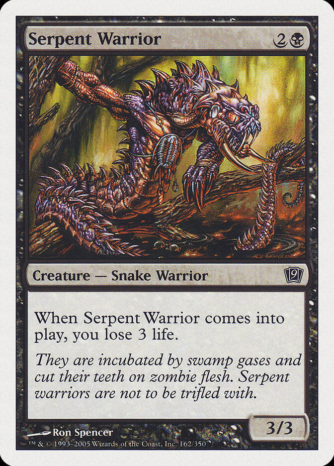 Serpent Warrior (9ED) (162)