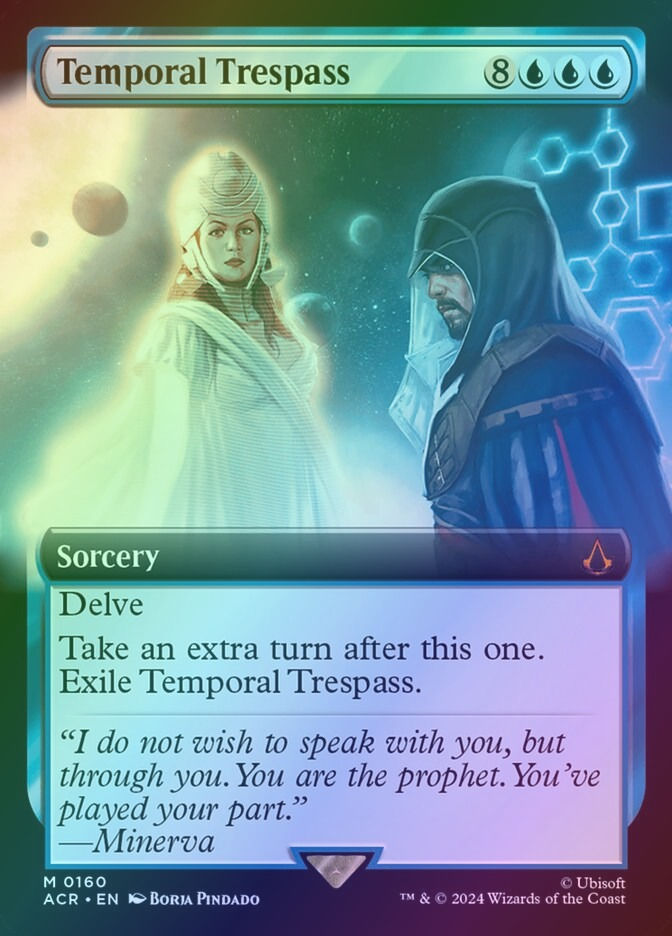 Temporal Trespass (ACR) (160) / Extended Art / Foil
