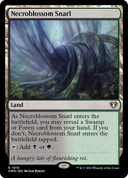Necroblossom Snarl (cmm) (Commander Deck)
