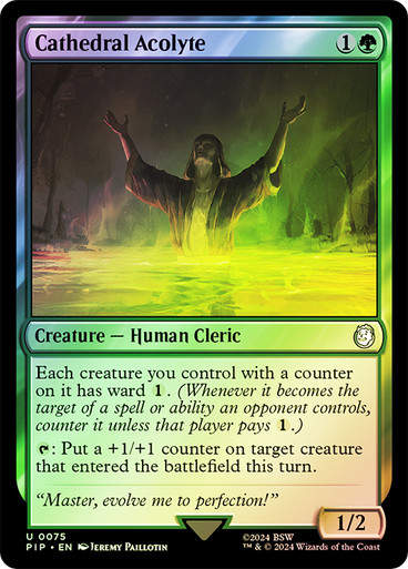 Cathedral Acolyte (pip) (75) / Foil