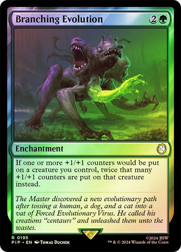 Branching Evolution (pip) (195) / Foil