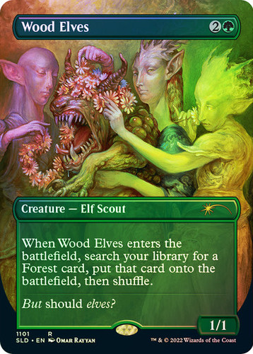 Wood Elves (SLD) / Foil | MTG Wolf México