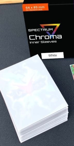 BCW - Chroma Inner Sleeve: White (Perfect Fit) — cara 2 de 2