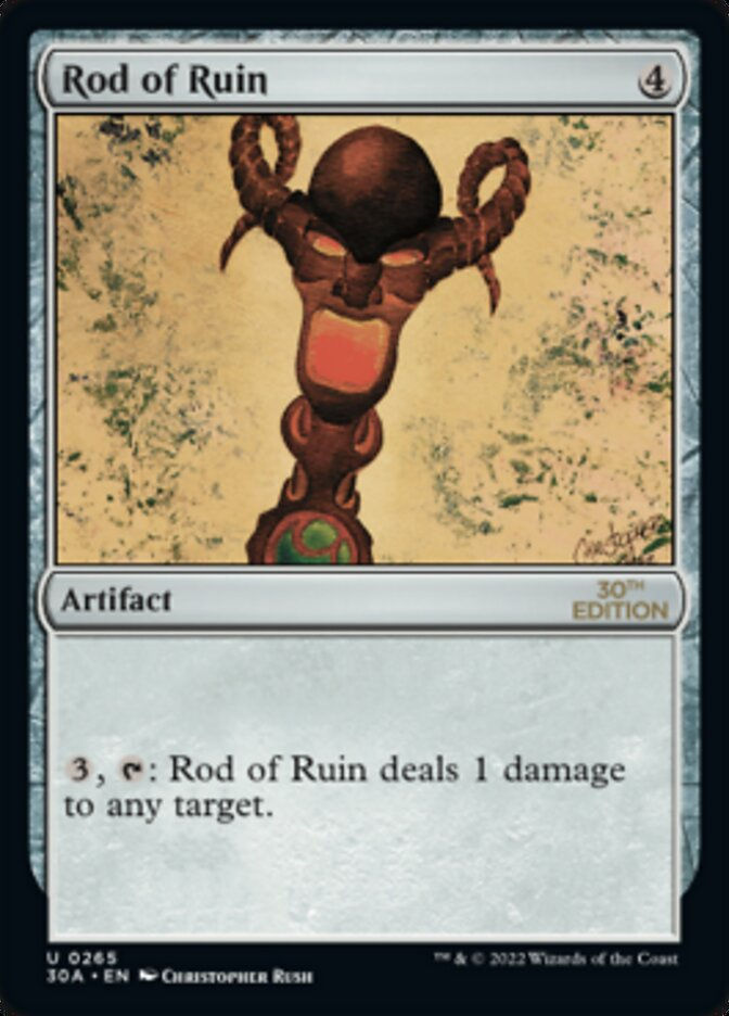 Rod of Ruin (30a)