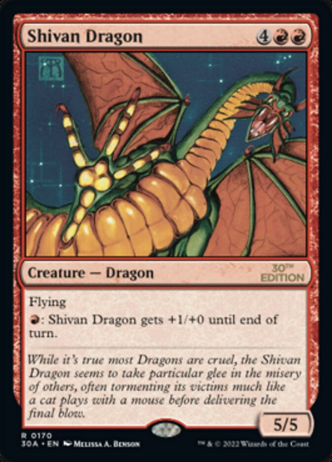 Shivan Dragon (30a)