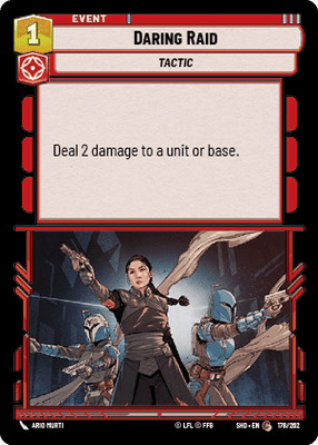 Daring Raid (SHD_#178/262) / Foil