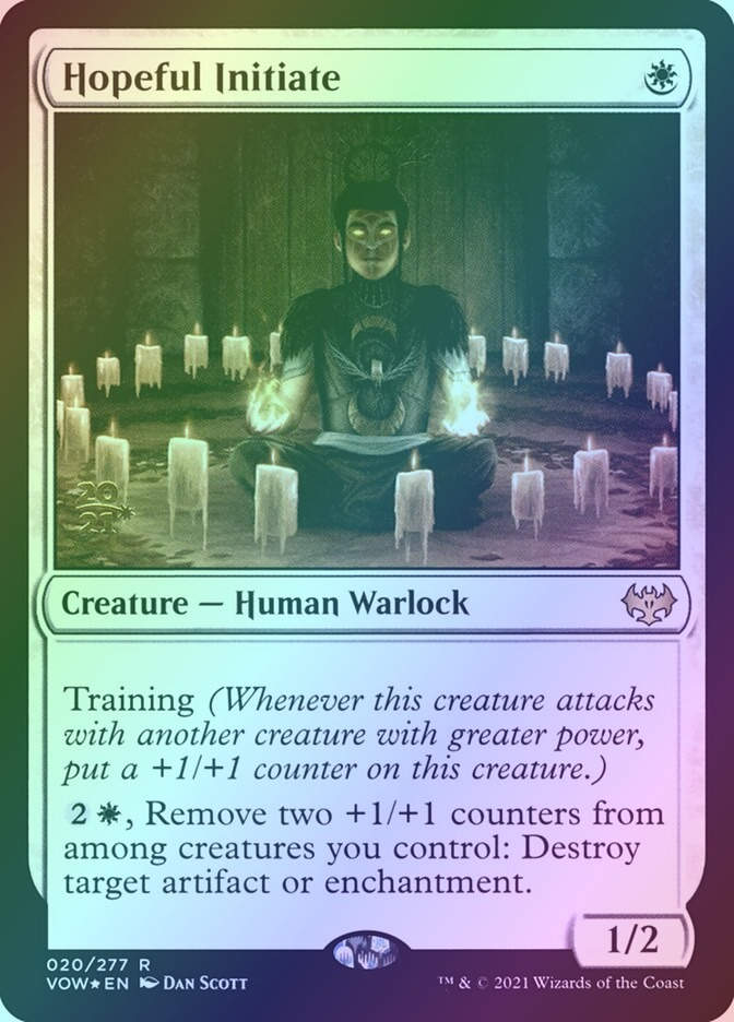 Hopeful Initiate (PVOW) (20s) / Foil