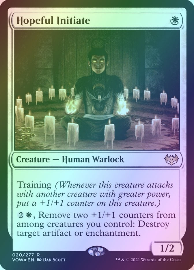 Hopeful Initiate (PVOW) (20s) / Foil
