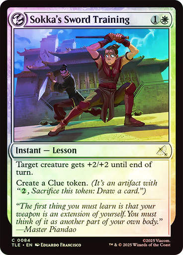 Sokka's Sword Training (TLE) (84) / Foil