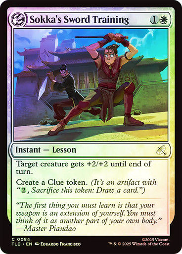 Sokka's Sword Training (TLE) (84) / Foil