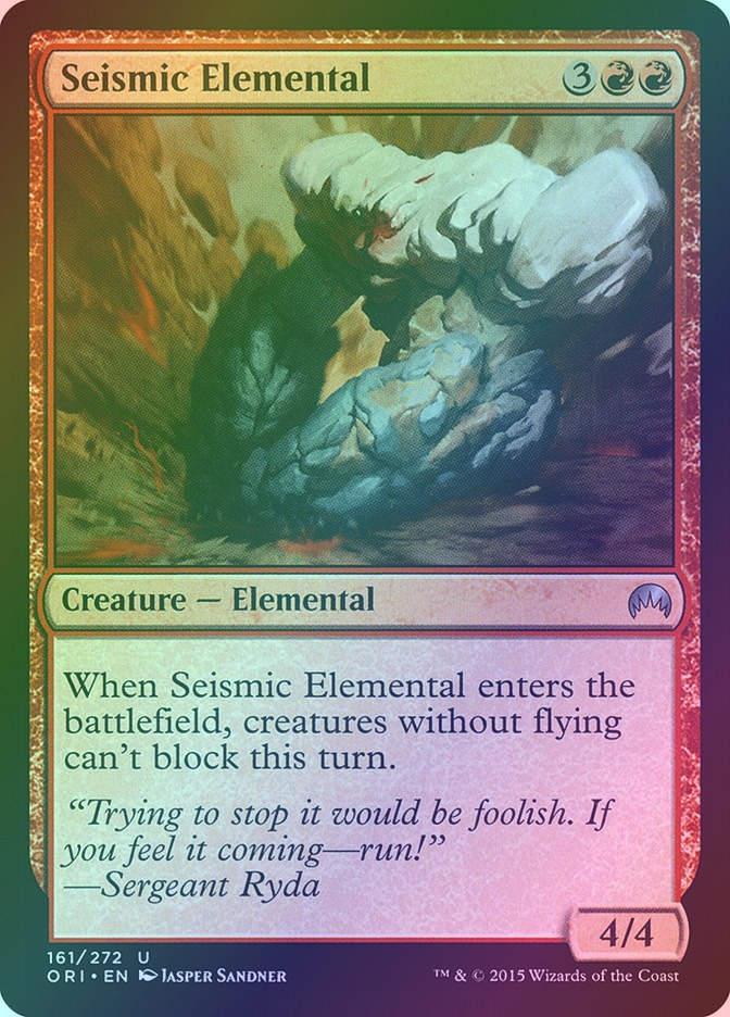 Seismic Elemental (ORI) (161) / Foil