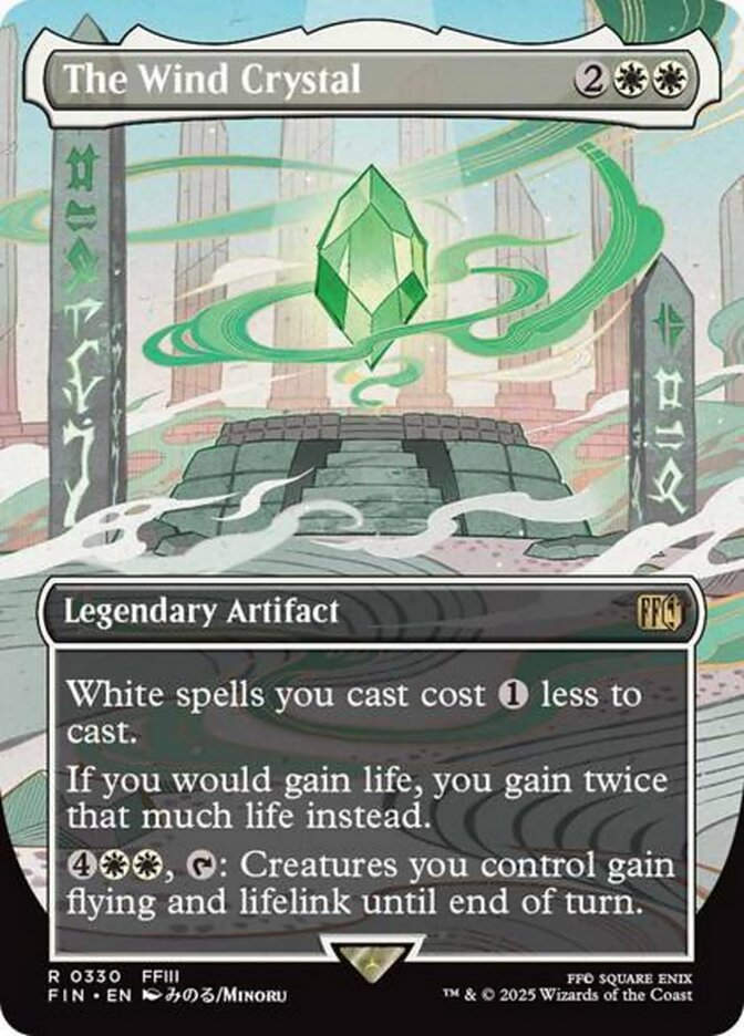 The Wind Crystal (FIN) (330) / Borderless