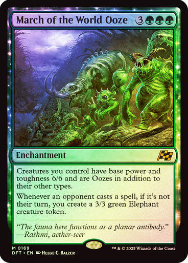 March of the World Ooze (DFT) (169) / Foil