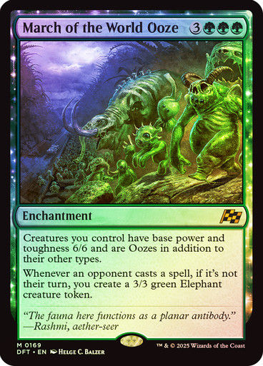 March of the World Ooze (DFT) (169) / Foil