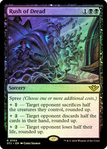 Rush of Dread (otj) (104) / Foil