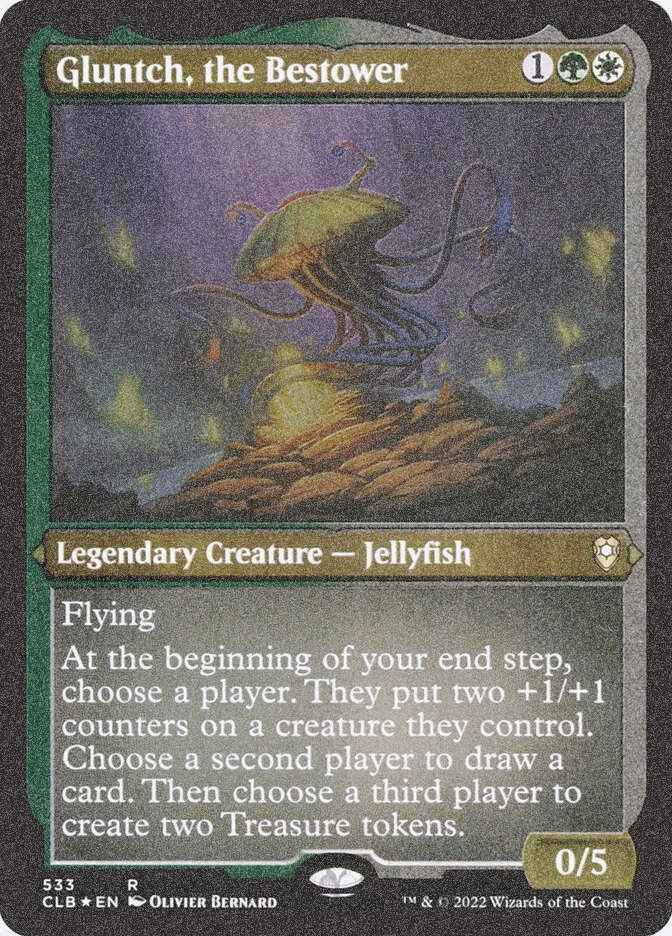 Gluntch, the Bestower (CLB) (533) / Foil Etched