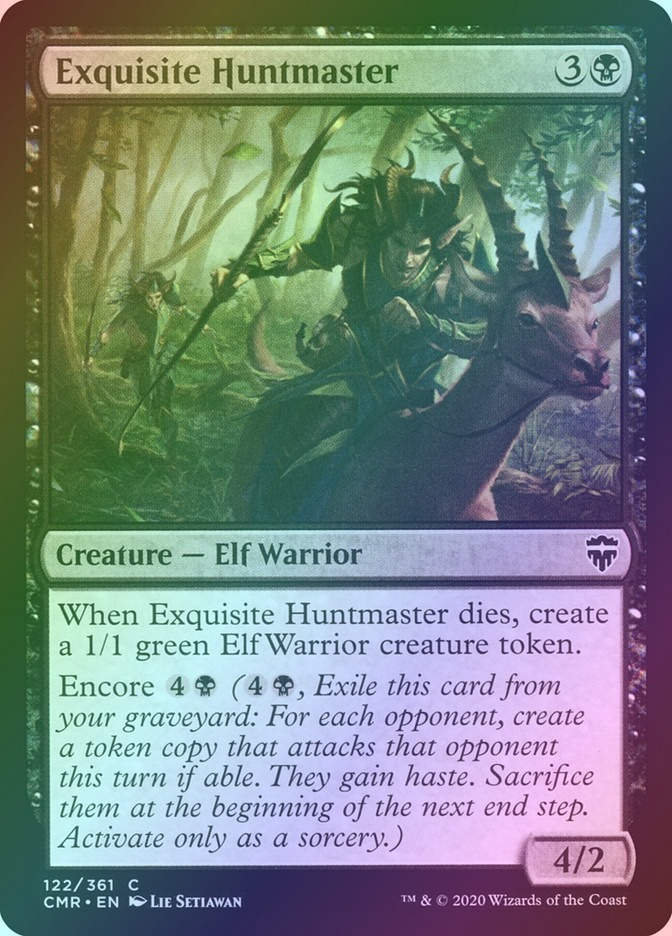 Exquisite Huntmaster (CMR) (122) / Foil