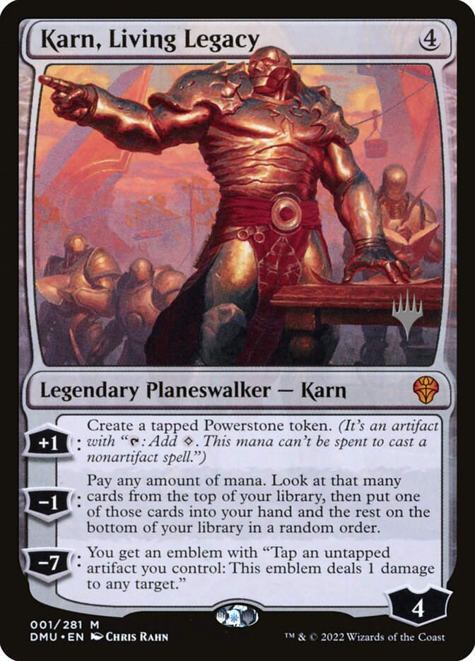 Karn, Living Legacy (PDMU) (1p)