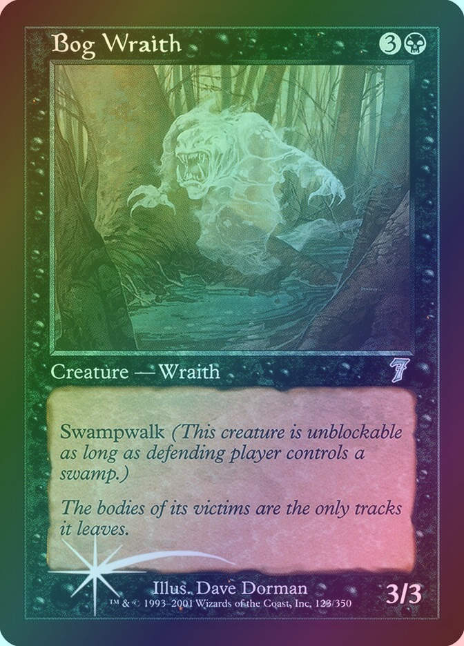 Bog Wraith (7ED) (123★) / Foil