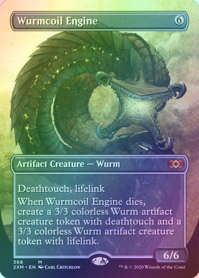 Wurmcoil Engine (2XM) (368) / Borderless / Foil