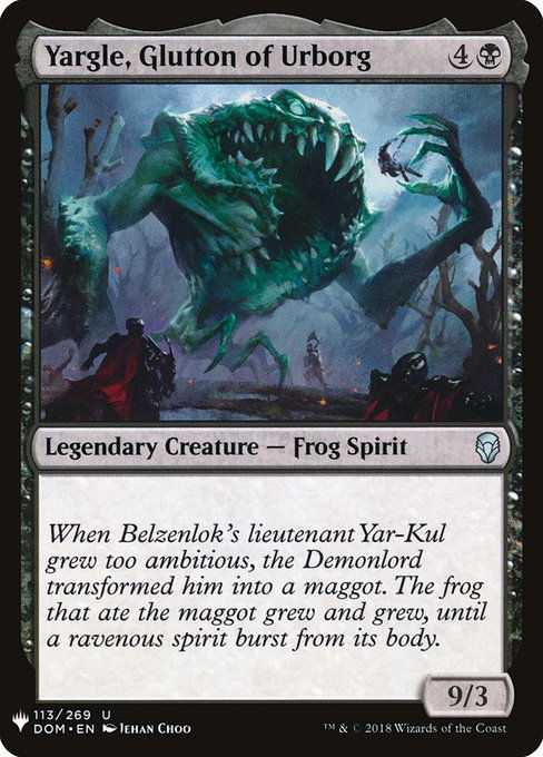 Yargle, Glutton of Urborg (PLST) (DOM-113)