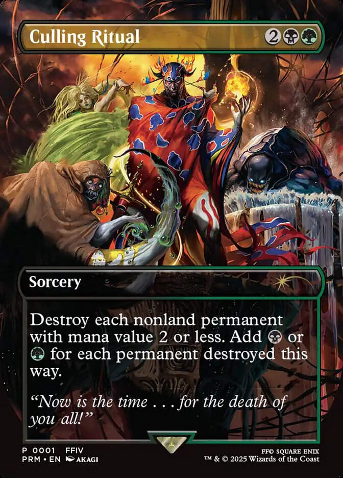 Culling Ritual (PW25) (4) / Borderless