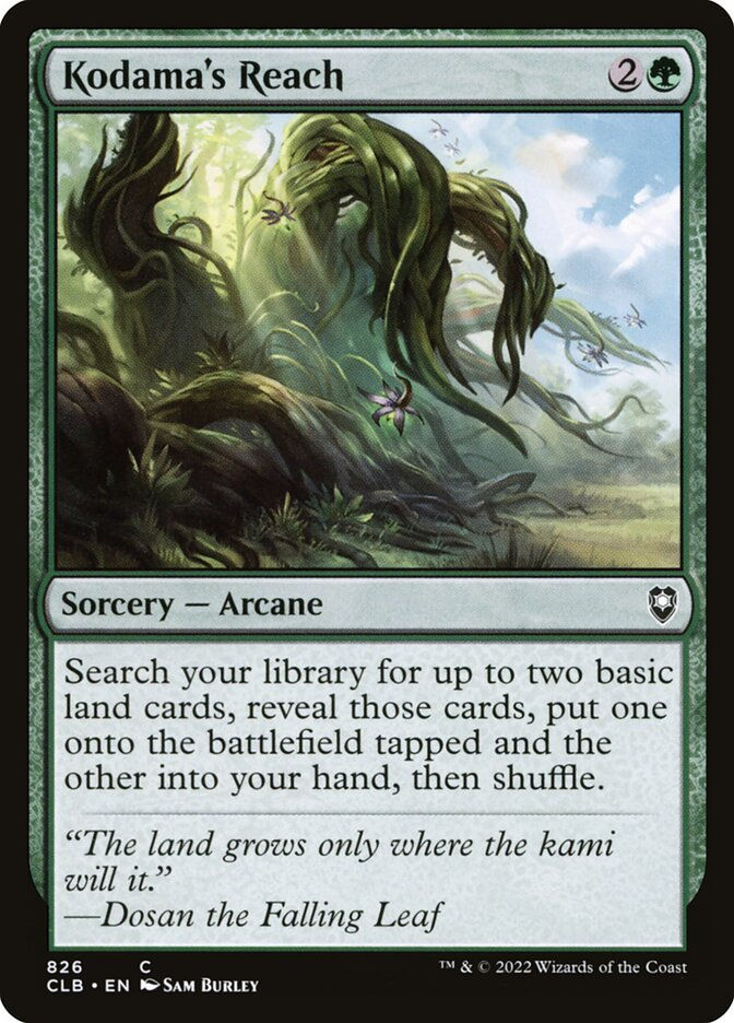 Kodama's Reach (CLB) (826)