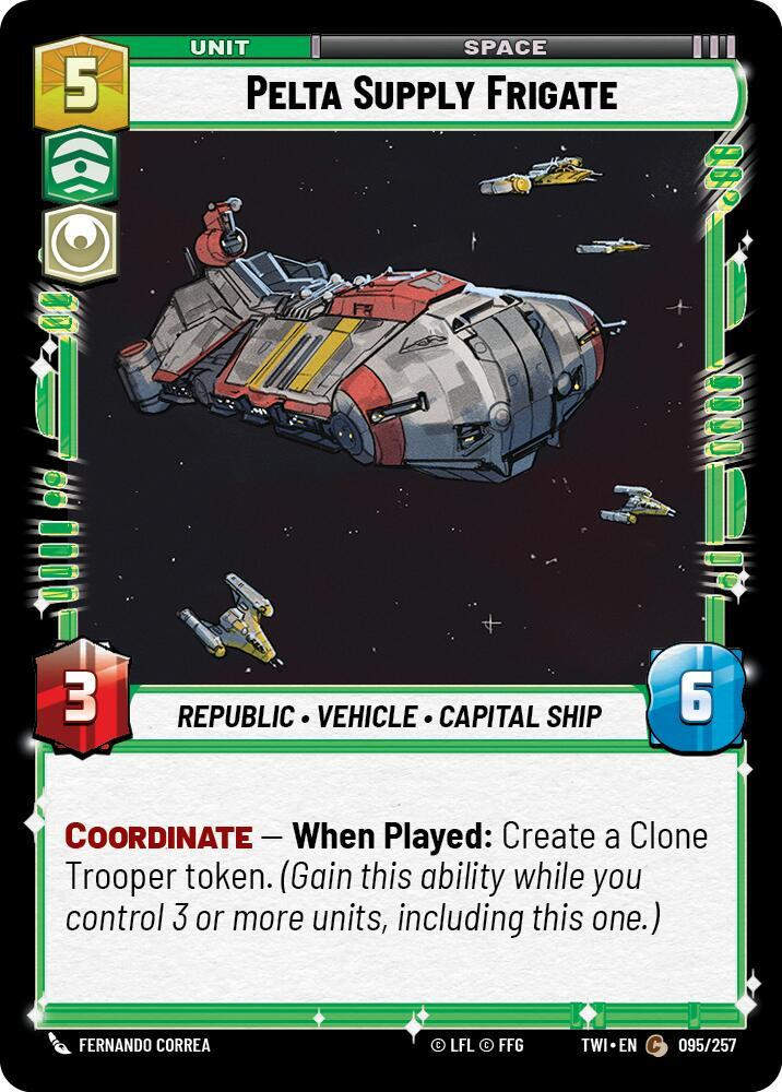 Pelta Supply Frigate (TWI) (095/257) / Foil