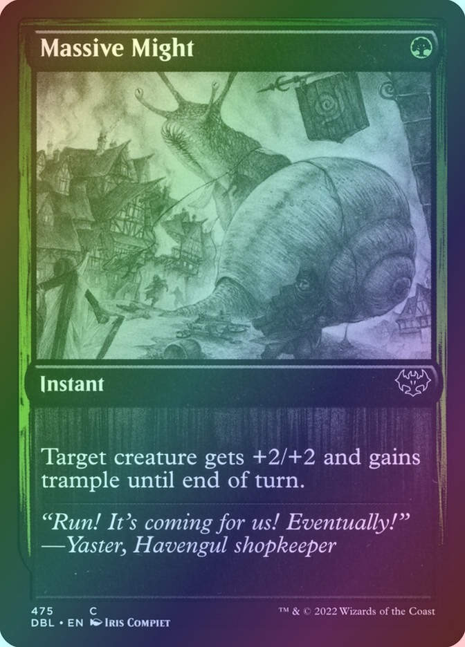 Massive Might (DBL) (475) / Foil
