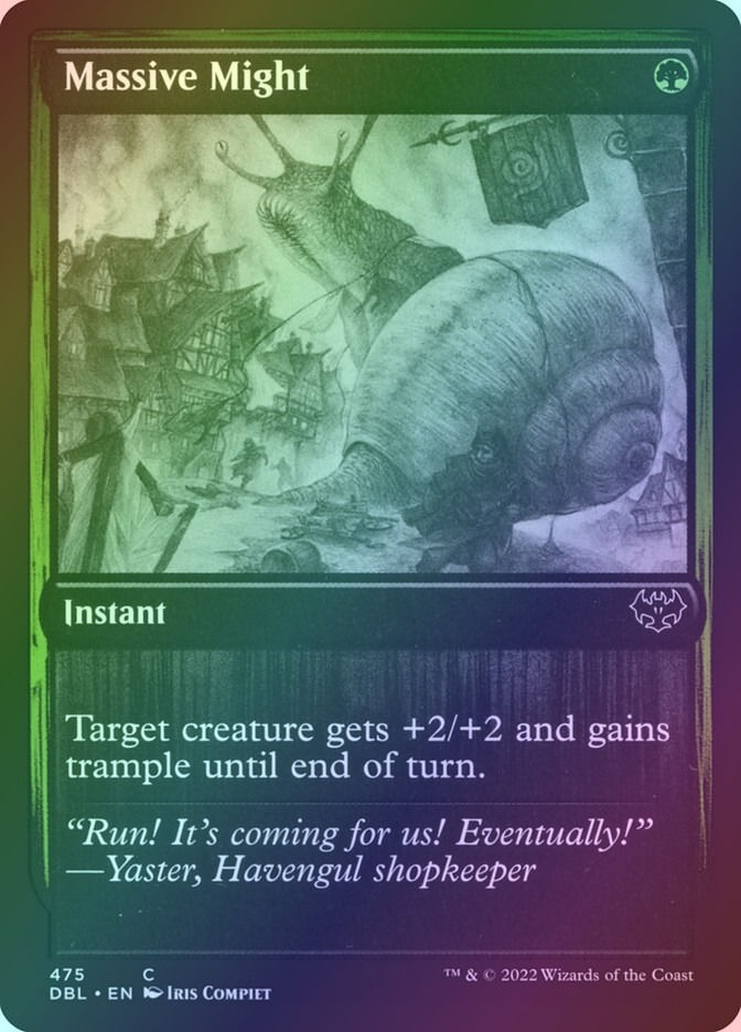 Massive Might (DBL) (475) / Foil