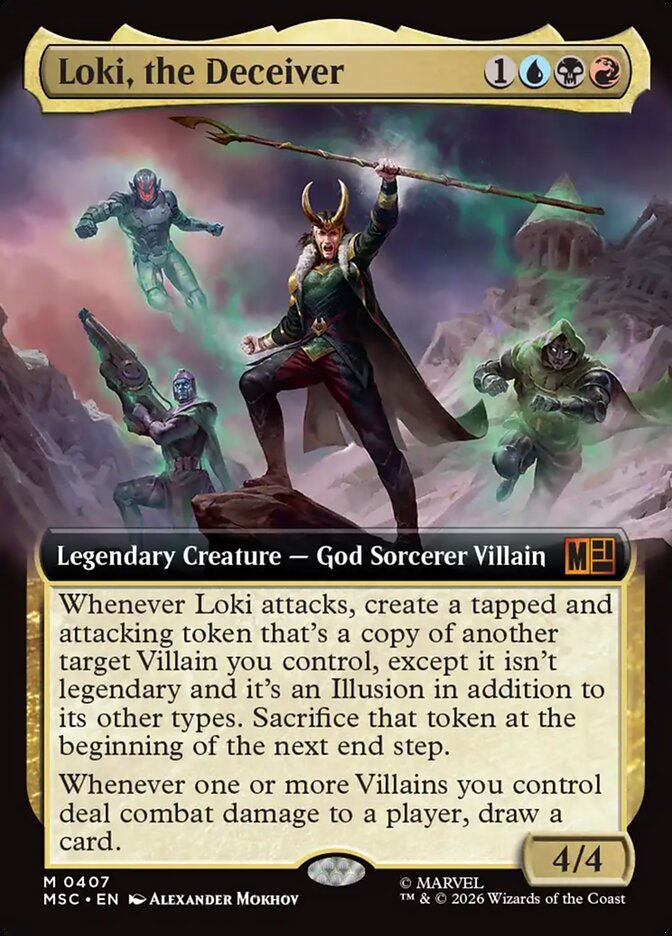 Loki, the Deceiver (MSC) (407) / Extended Art