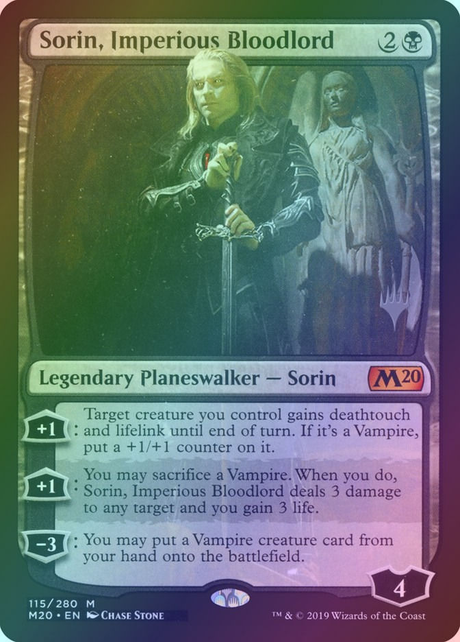 Sorin, Imperious Bloodlord (PM20) (115p) / Foil