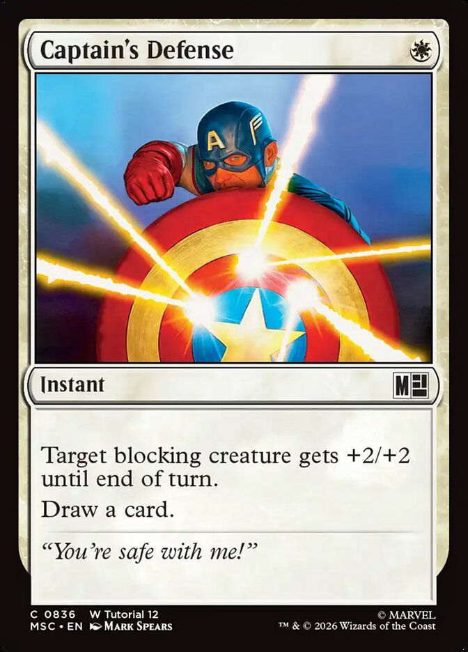 Captain's Defense (MSC) (836)