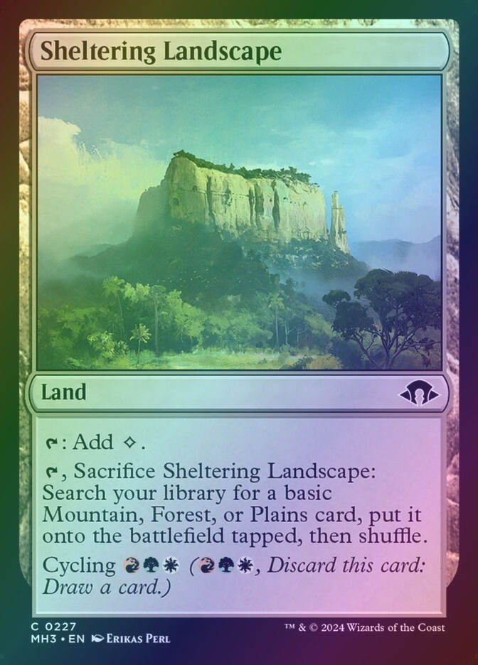 Sheltering Landscape (MH3) (227) / Foil