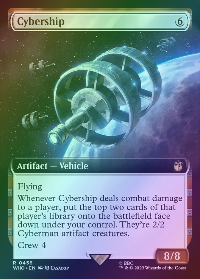 Cybership (WHO) (458) / Extended Art / Foil