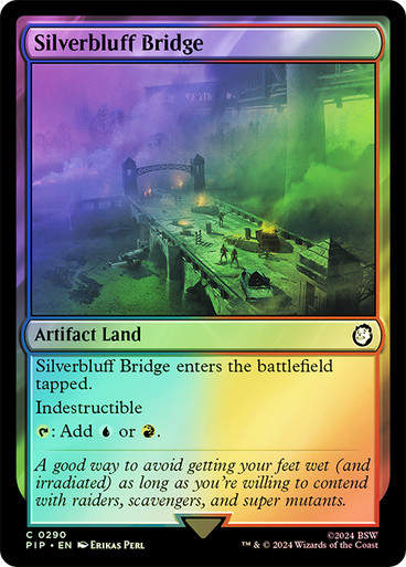 Silverbluff Bridge (pip) (290) / Foil