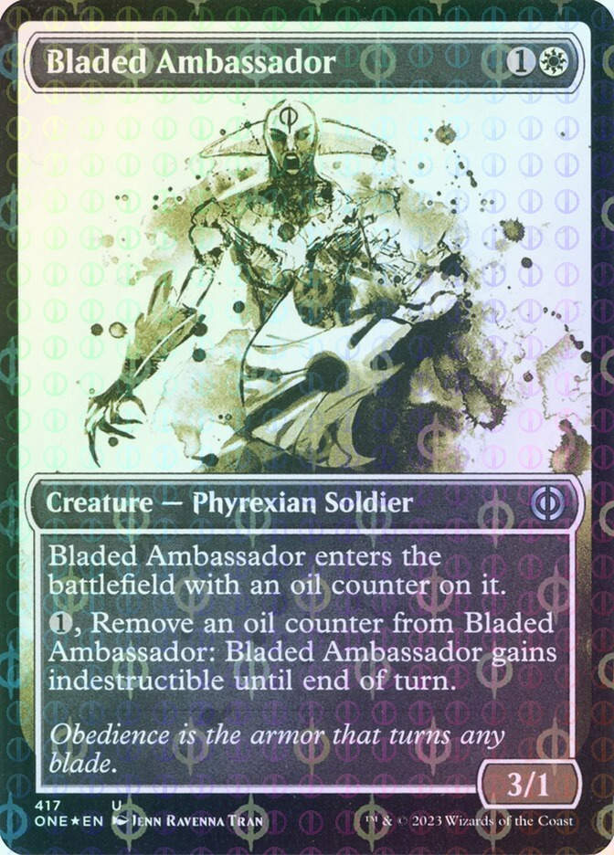 Bladed Ambassador (ONE) (417) / Showcase / Compleat Foil