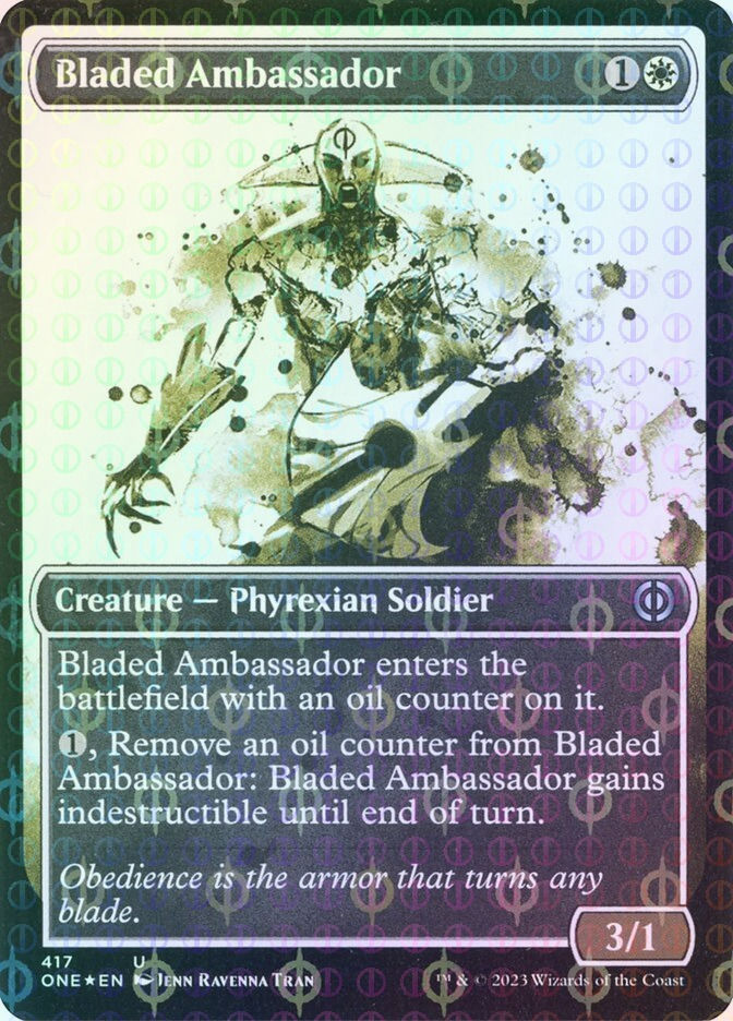 Bladed Ambassador (ONE) (417) / Showcase / Compleat Foil