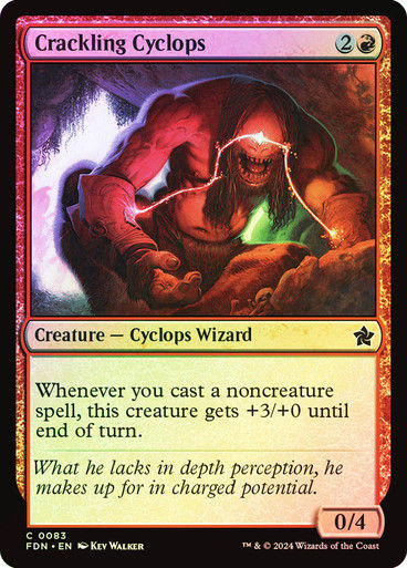 Crackling Cyclops (FDN) (83) / Foil
