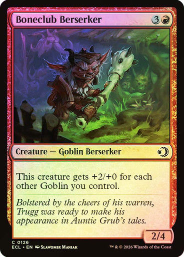Boneclub Berserker (ECL) (126) / Foil