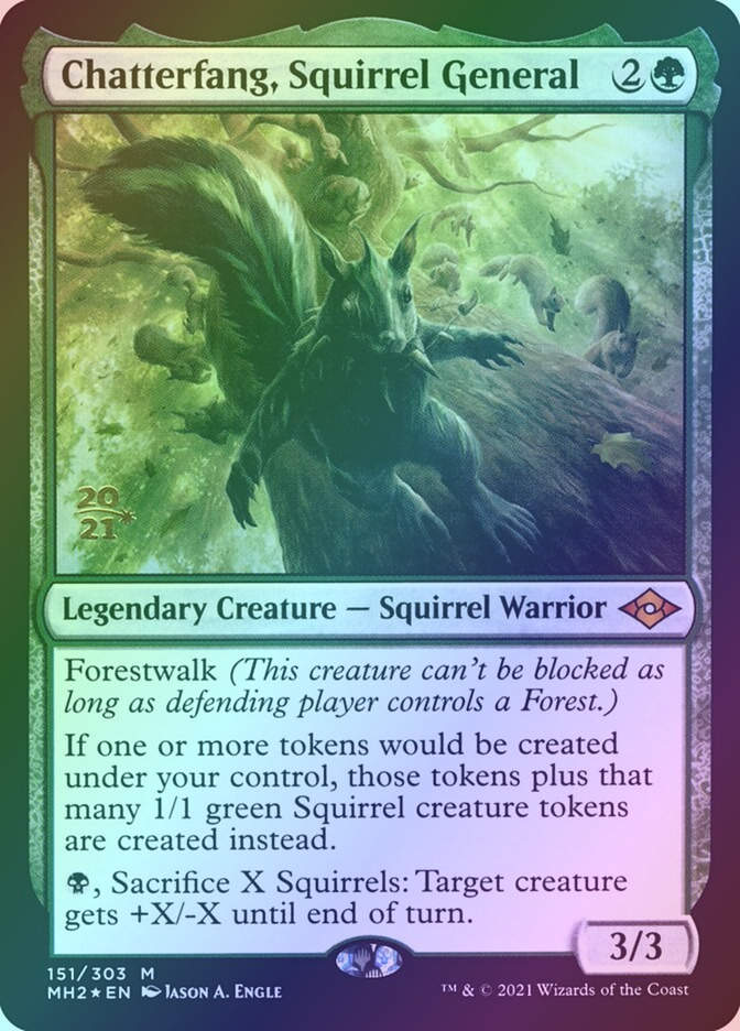 Chatterfang, Squirrel General (PMH2) (151s) / Foil