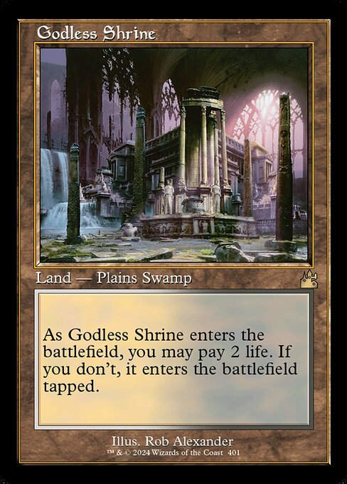 Godless Shrine (rvr) (401) / Retro