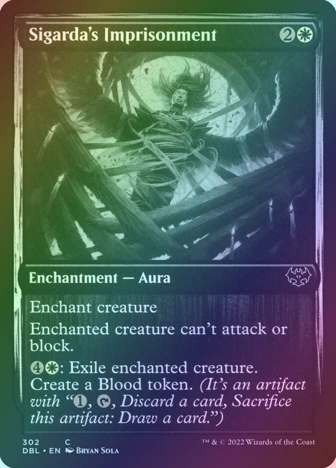 Sigarda's Imprisonment (DBL) (302) / Foil