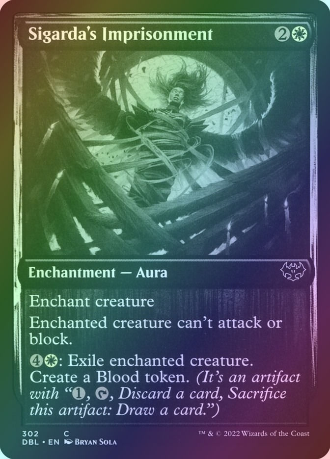 Sigarda's Imprisonment (DBL) (302) / Foil