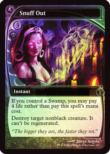Snuff Out (MB2) (187) / Foil