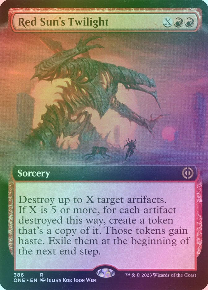 Red Sun's Twilight (ONE) (386) / Extended Art / Foil