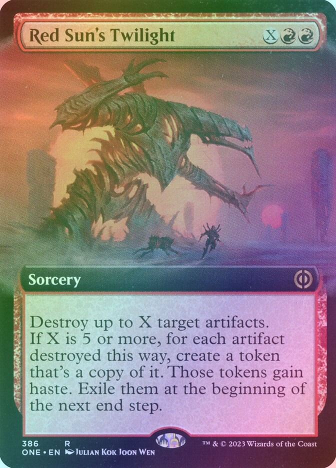 Red Sun's Twilight (ONE) (386) / Extended Art / Foil