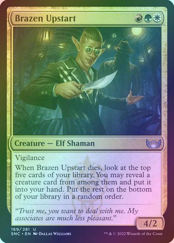 Brazen Upstart (SNC) (169) / Foil